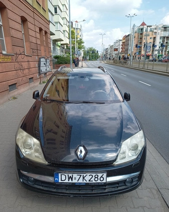 Renault Laguna cena 9500 przebieg: 250000, rok produkcji 2008 z Wrocław małe 29